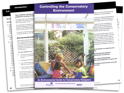 Free Guide to Controlling the Conservatory Environment