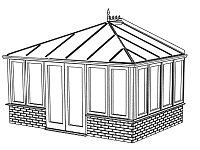 Edwardian styled conservatories