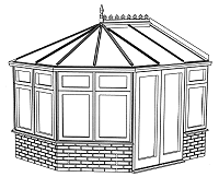 Victorian styled conservatories